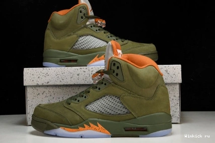 “Olive” Jordan Air 5 1008